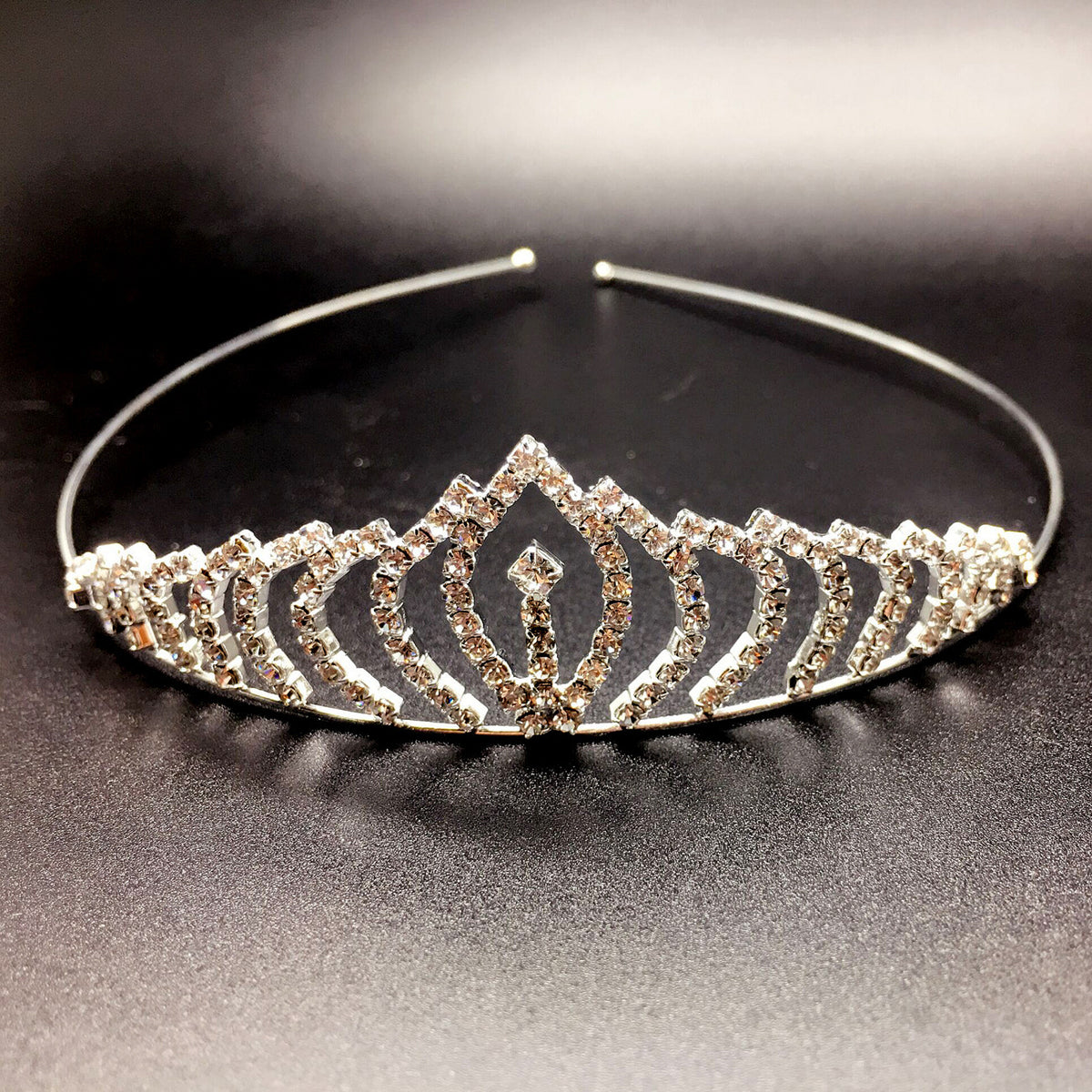 Accesorios para el cabello para niños, Tiara de corona para niñas, Mini diamantes de imitación brillantes brillantes