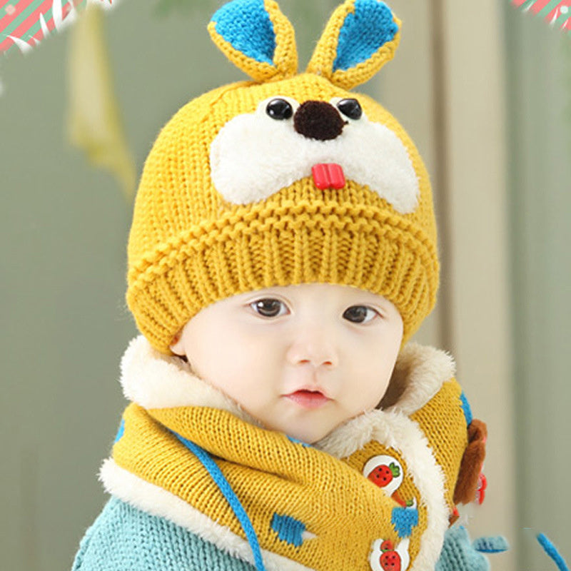 Gorro infantil de lana, para niñas y niños