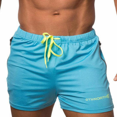 Bañador de secado rápido para hombre, traje de baño, pantalones cortos deportivos, pantalones cortos de playa de verano informales para gimnasio