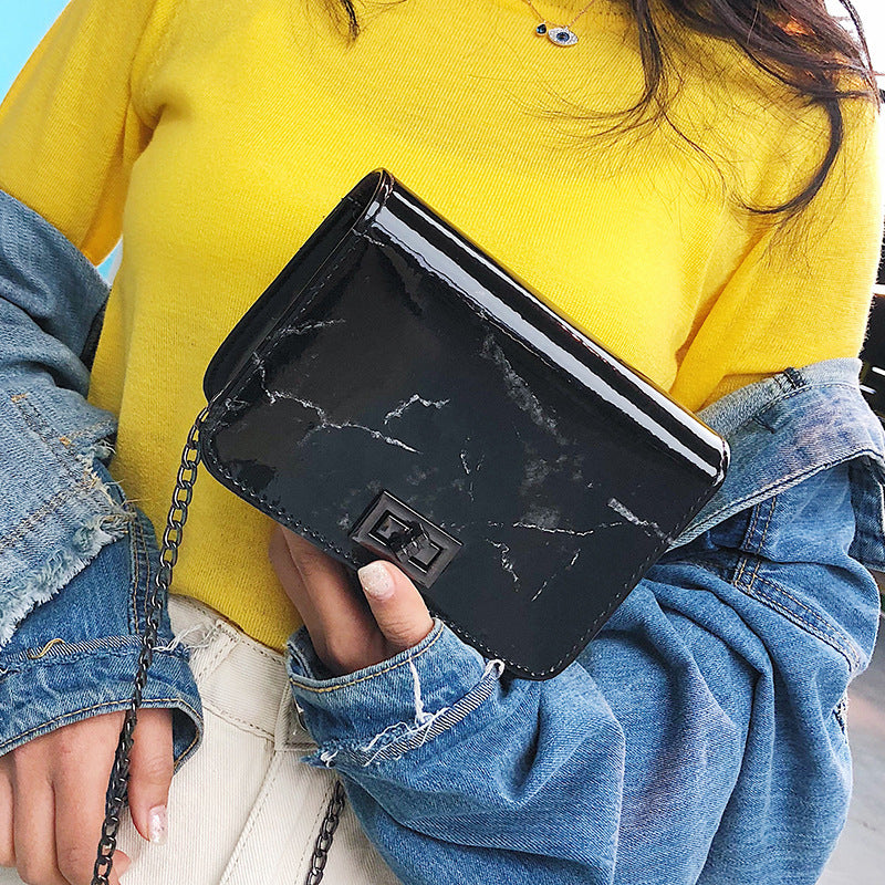 Bolso bandolera pequeño mármol, Para mujeres