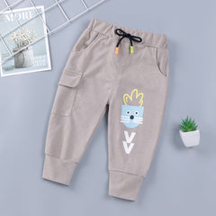 Pantalones infantiles de primavera y otoño, para niños