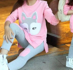 Traje para niñas, nueva ropa deportiva para primavera y otoño