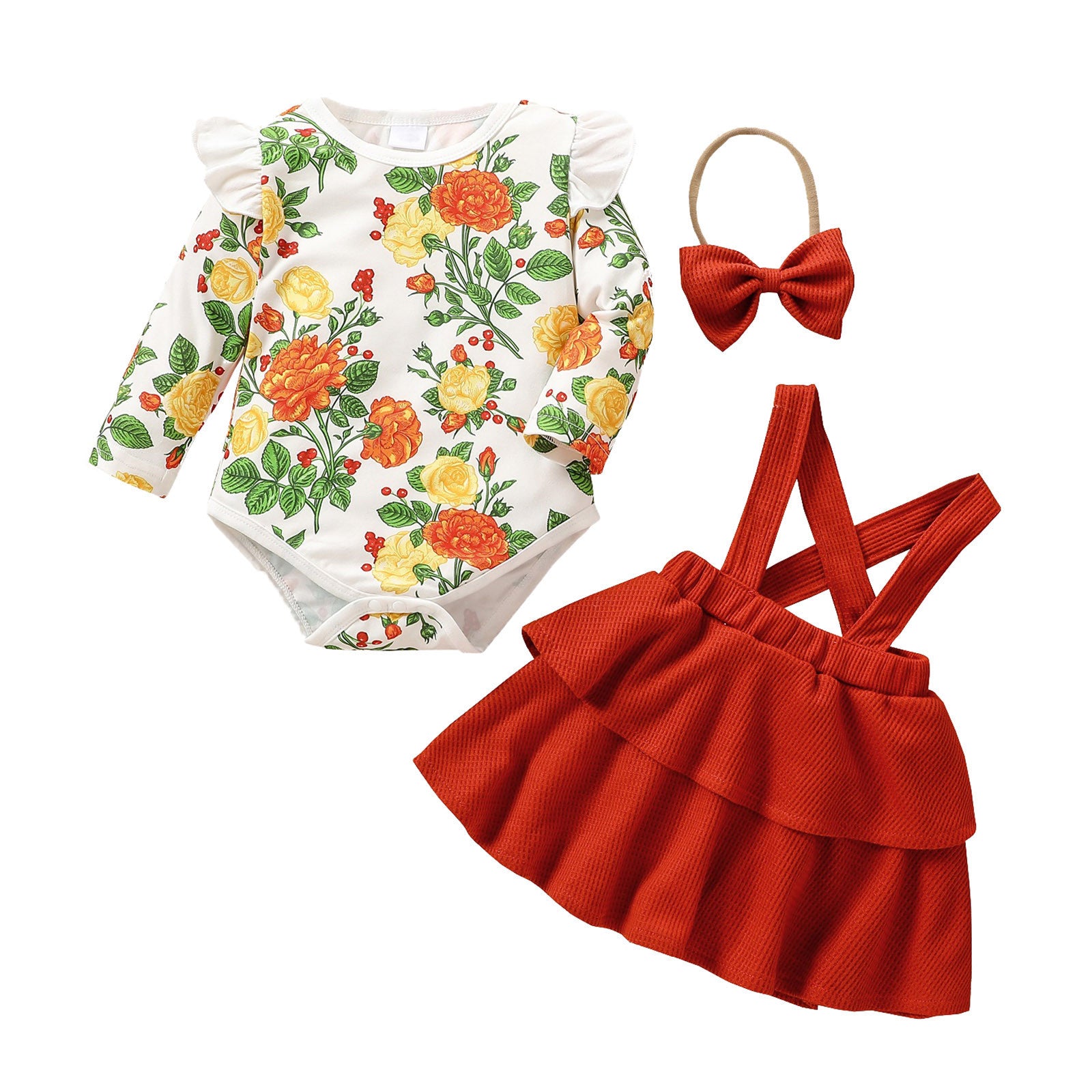 Traje infantil de verano para niñas, bonito, para salir