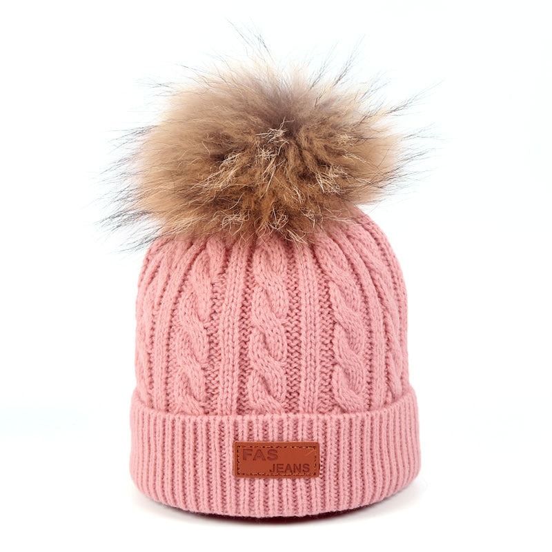 Sombrero de invierno infantil, para niñas