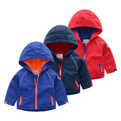 Chaqueta polar con capucha para niño, ropa de otoño