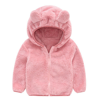 Chaqueta de invierno de piel sintética para niñas