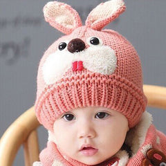 Gorro infantil de lana, para niñas y niños