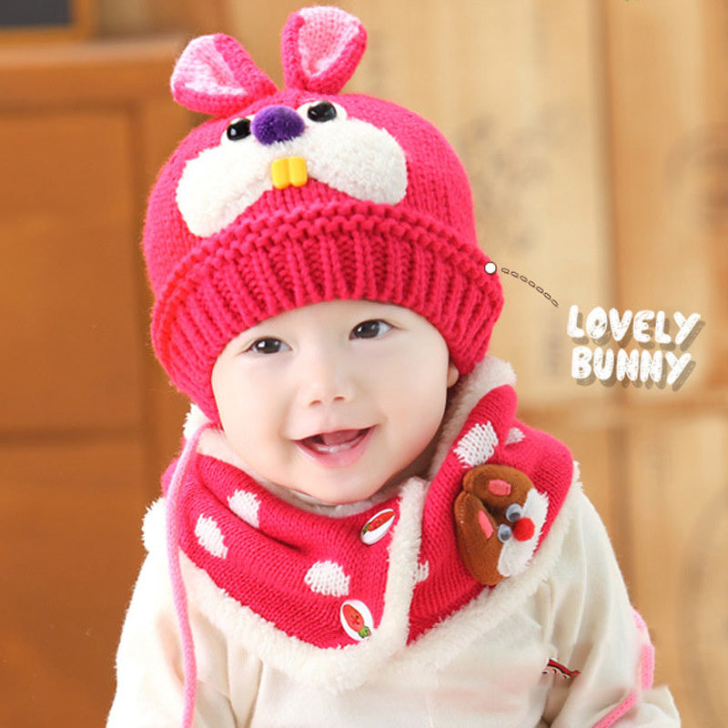 Gorro infantil de lana, para niñas y niños