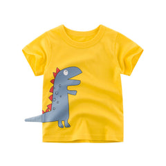 Camiseta infantil con dinosaurio