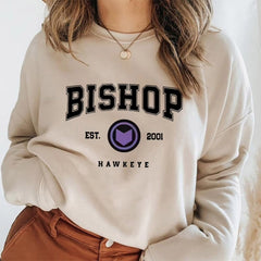 Sudadera Bisho, jersey de mujer con estampado, Suéter