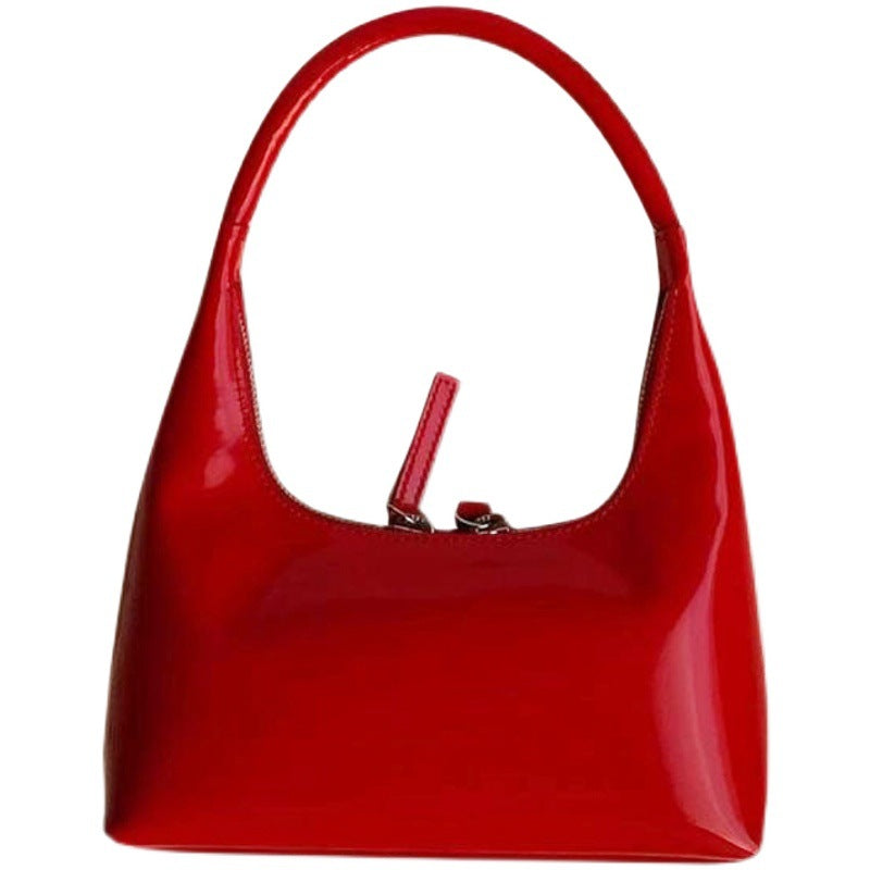 Bolso de mano de moda simple irregular para mujer