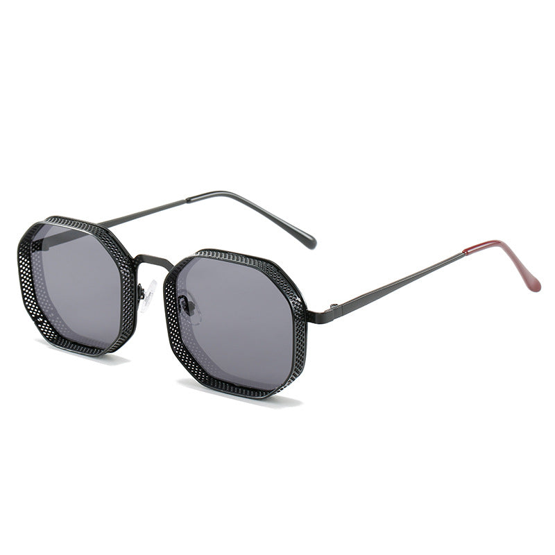 Gafas de sol de metal para hombres y mujeres, Completos