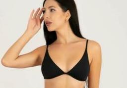 Bañador bikini para mujer con rayas transpirables y sin manchas solares