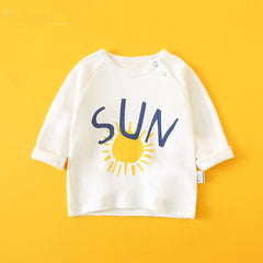 Ropa para niñas y niños Camiseta de algodón fina