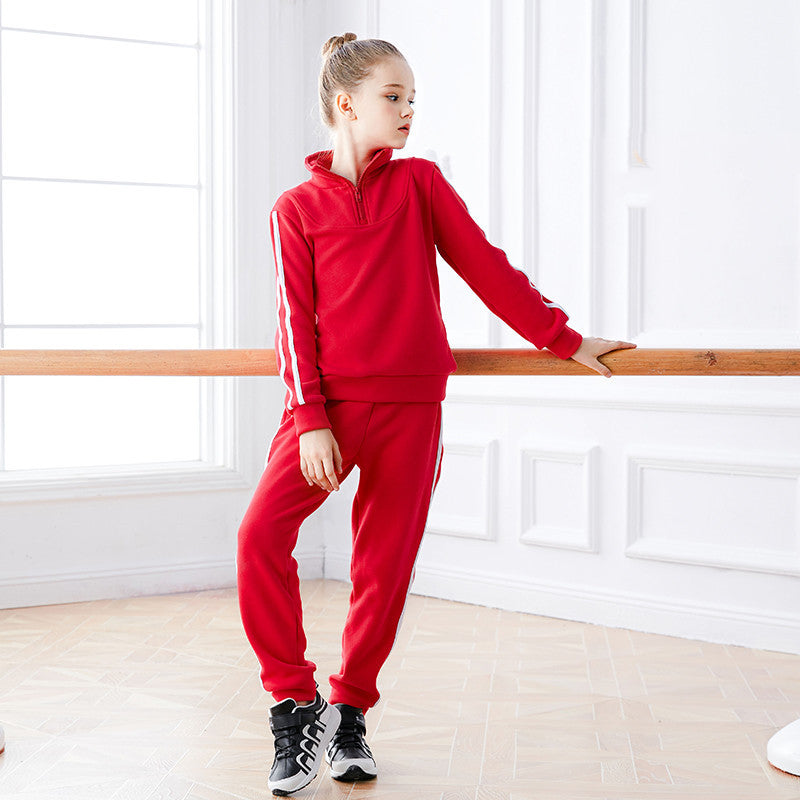 Ropa deportiva para niños, ropa de entrenamiento de baile, disfraz para niñas