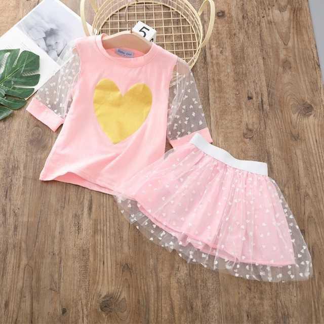 Ropa de verano para niños, camiseta con lazo grande, pantalones cortos, traje para niñas