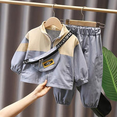 Traje de dos piezas de hermosa ropa infantil, para niños