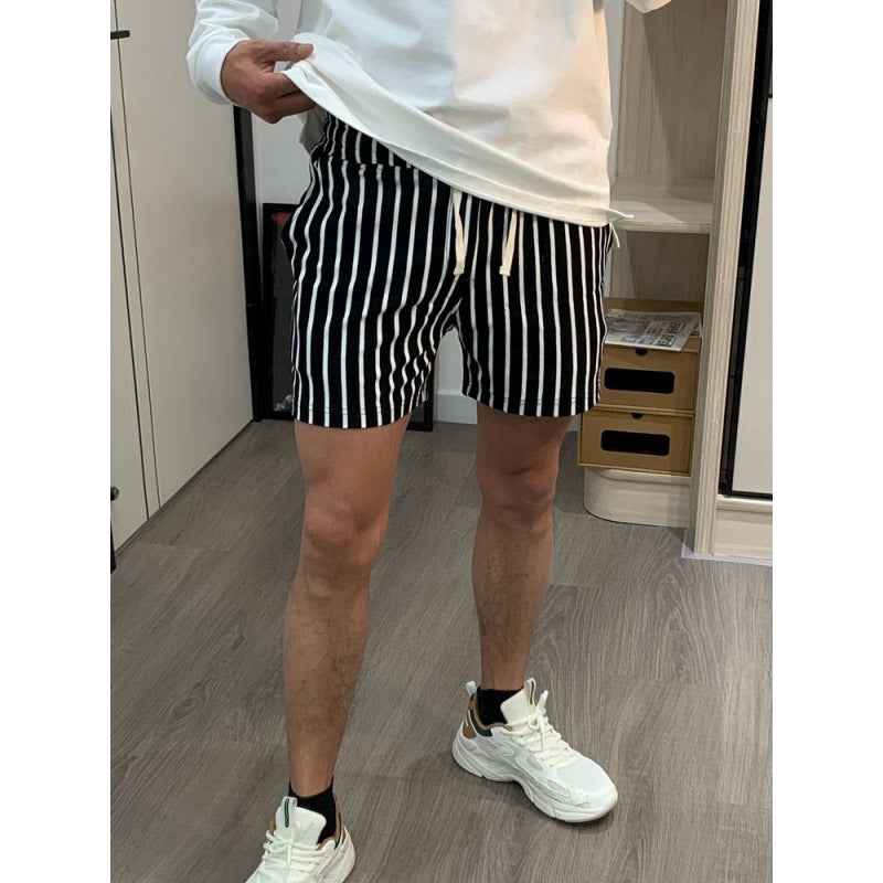 Pantalones cortos tipo polo deportivos informales para hombre