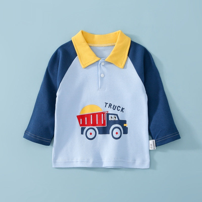 Ropa para niñas y niños Camiseta de algodón fina