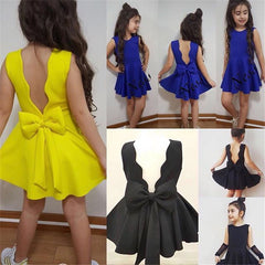 Ropa para niños Vestido Bebé Sin mangas Ropa para niña